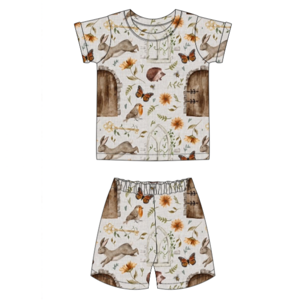 The Secret Garden Short Pyjamas