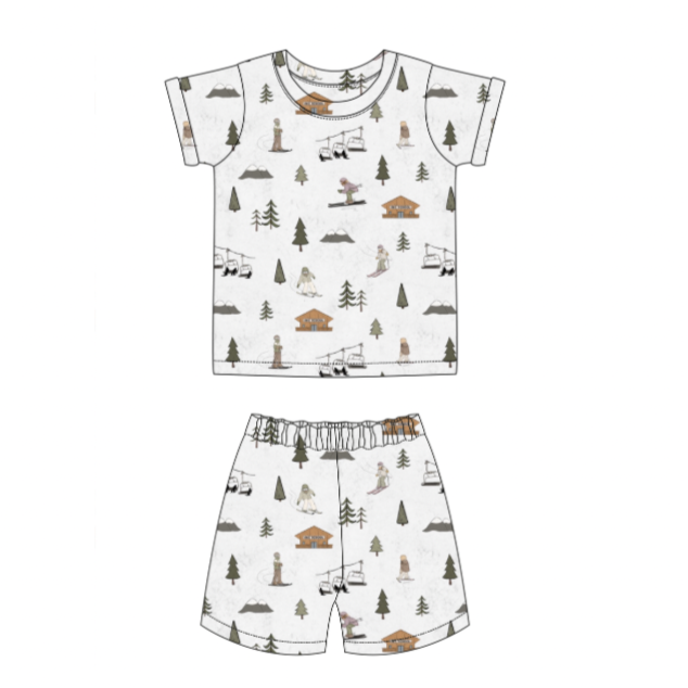 Alpine Adventures Short Pyjamas