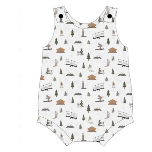 Alpine Adventures Bloomer Romper