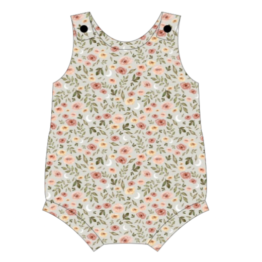 Summer Bloom Bloomer Romper