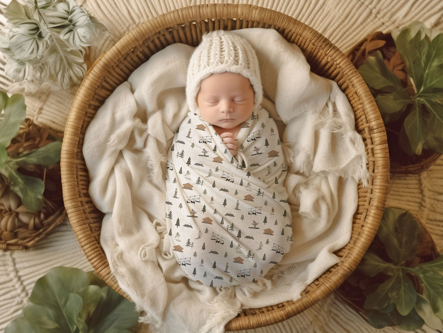 Alpine Adventures Muslin Cloth & Swaddle