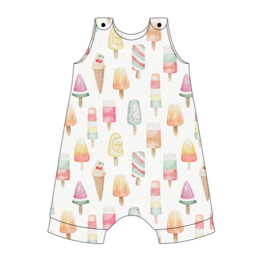 Ice Lollies Short Romper