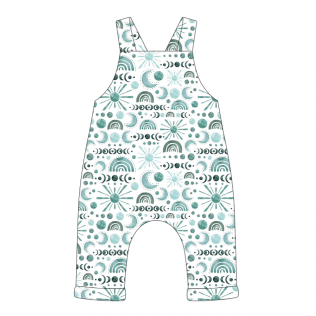 Luna Blue Dungarees