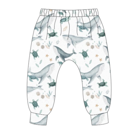 Sea Friends Harem Leggings