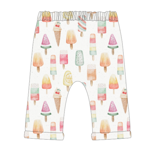 Ice Lollies Rolled Shorts