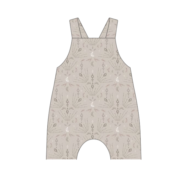 Whimsical Short Dungarees