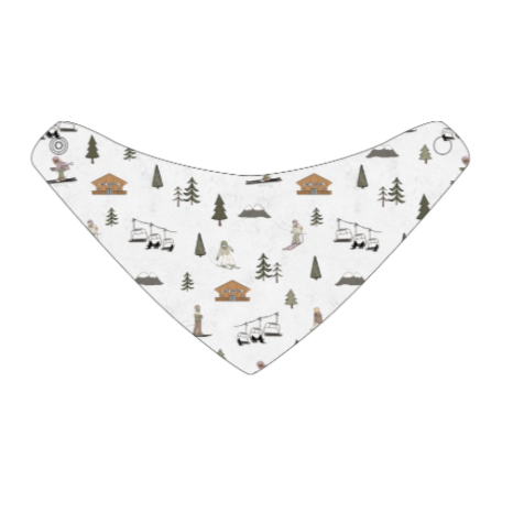 Alpine Adventures Bandana Bib