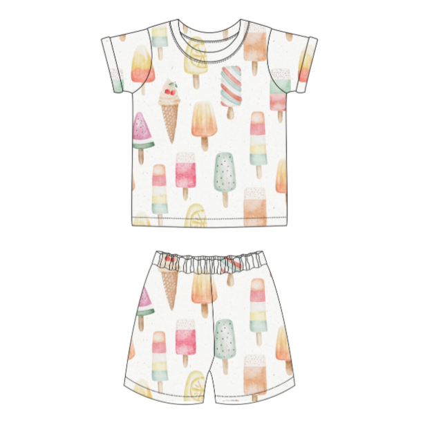 Ice Lollies Short Pyjamas