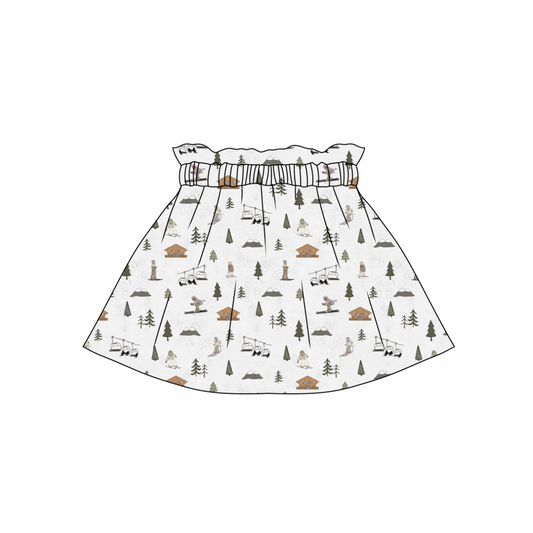 Alpine Adventures Paperbag Skirt