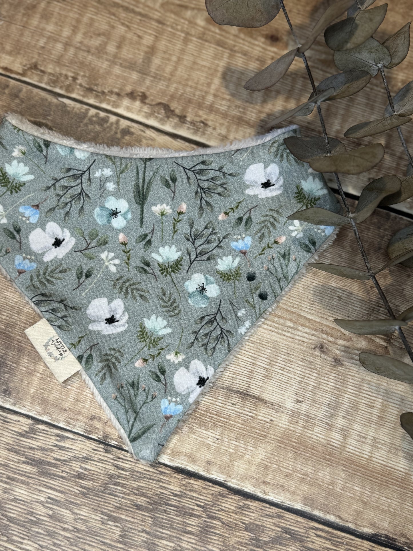 Wildflowers Bandana Bib