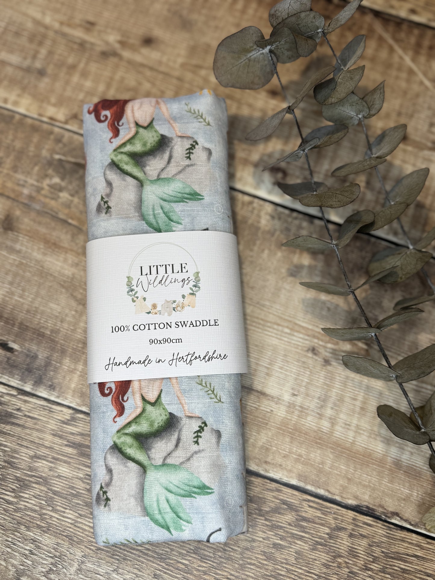 Under the Sea Muslin Swaddle