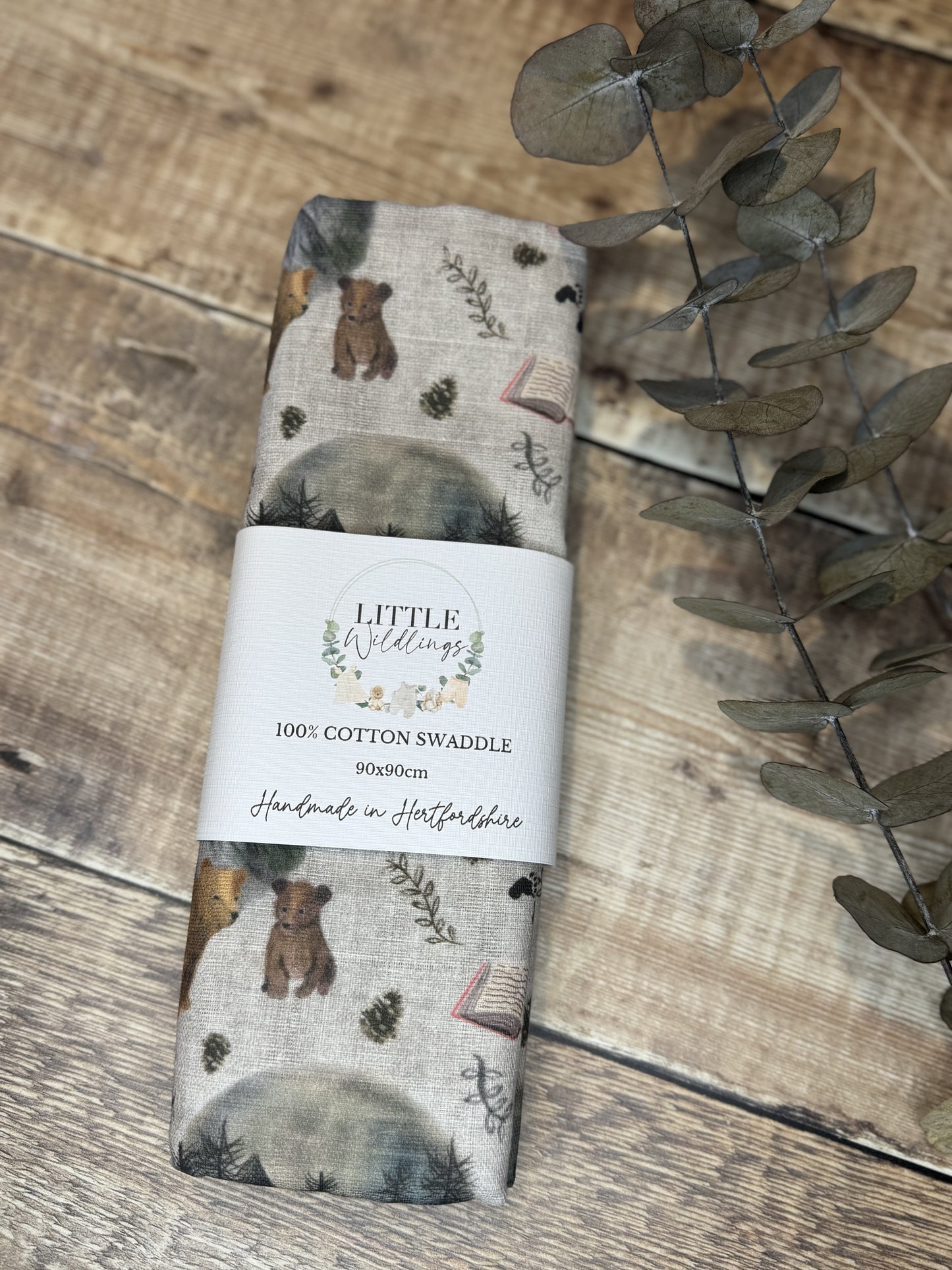 I Brought you the Moon Muslin Swaddle