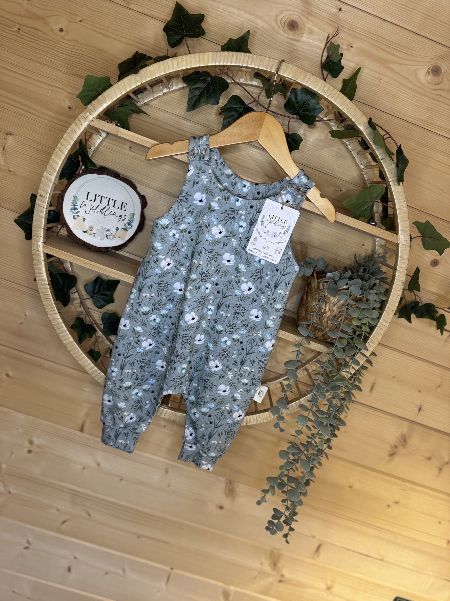 Wildflowers Romper 3-6 Months