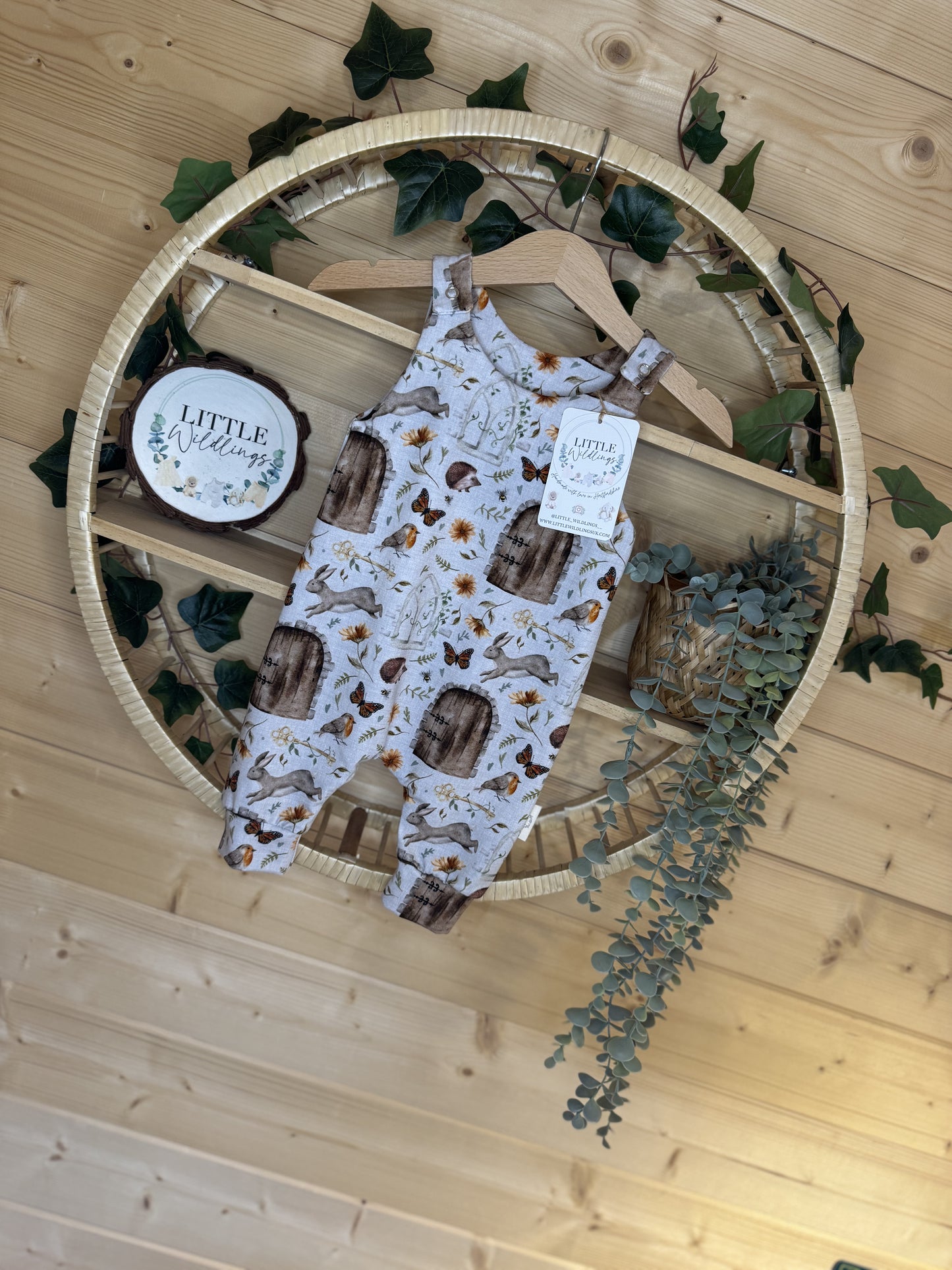 The Secret Garden Romper 0-3 Months