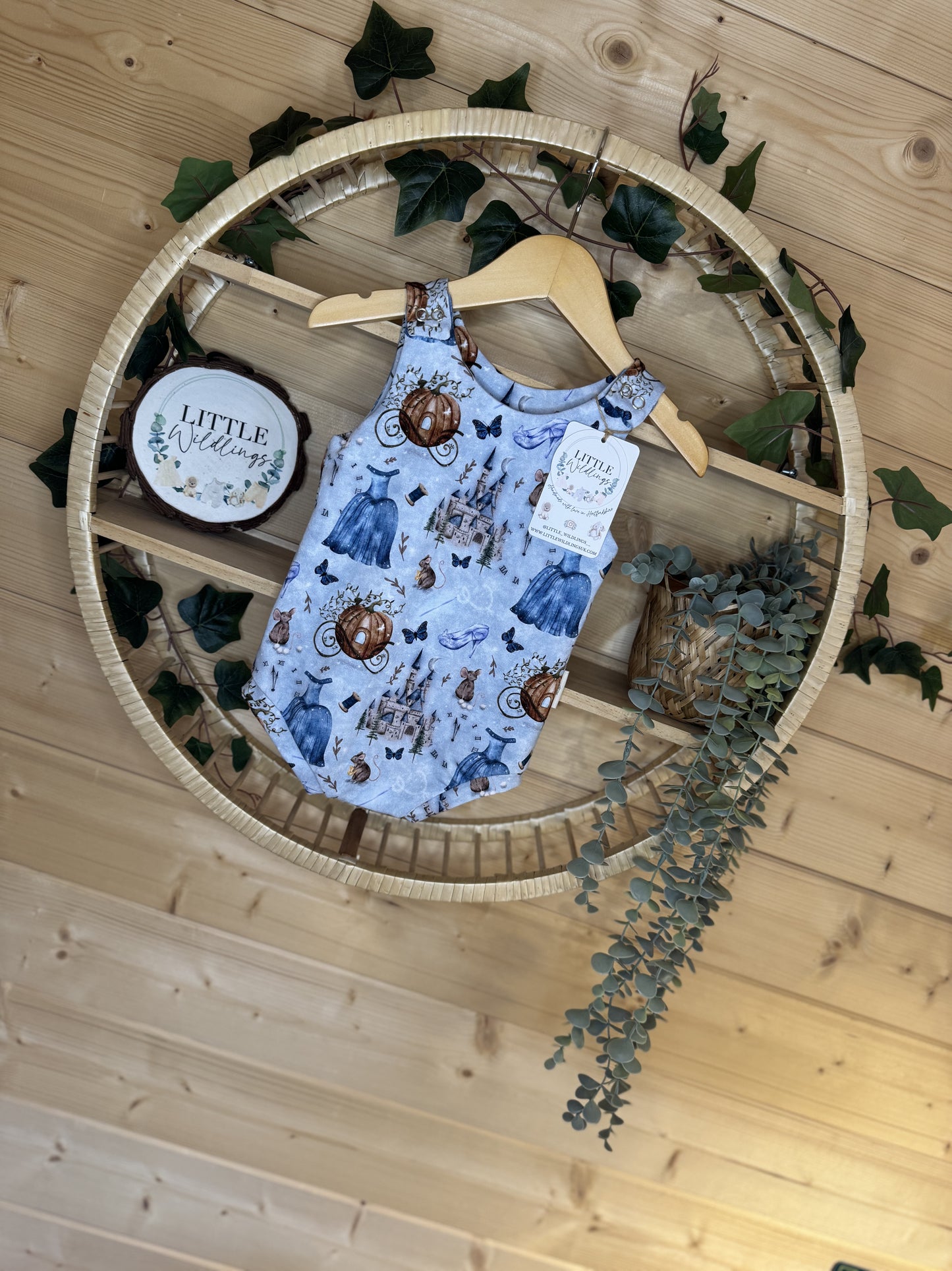 Once Upon a Time Bloomer Romper 3-6 Months