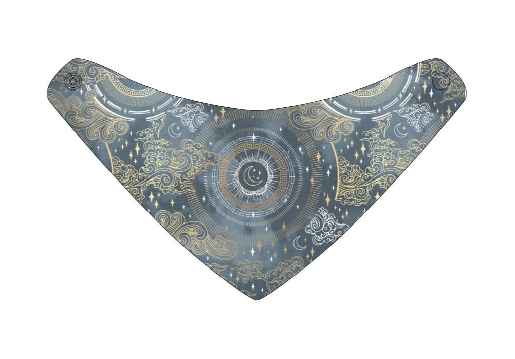 Fantasy Skies Bandana Bib
