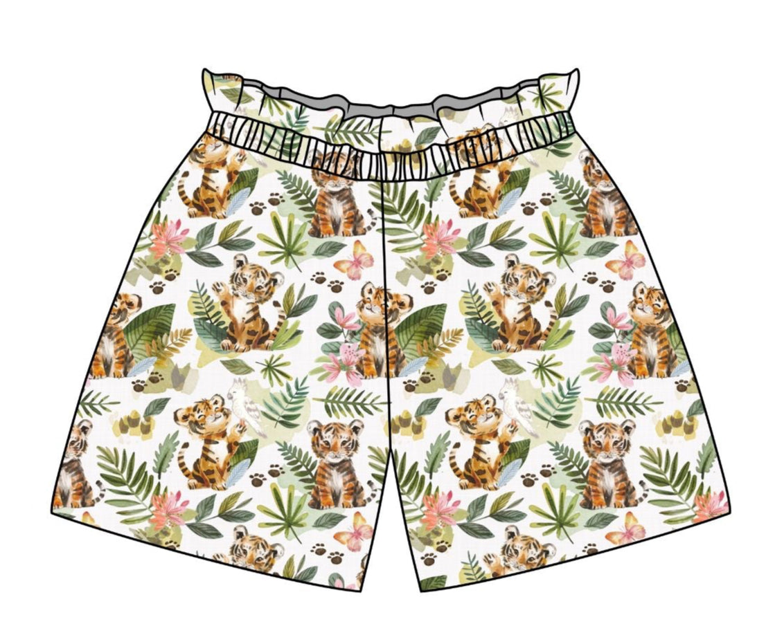 Welcome to the Jungle Paperbag Shorts