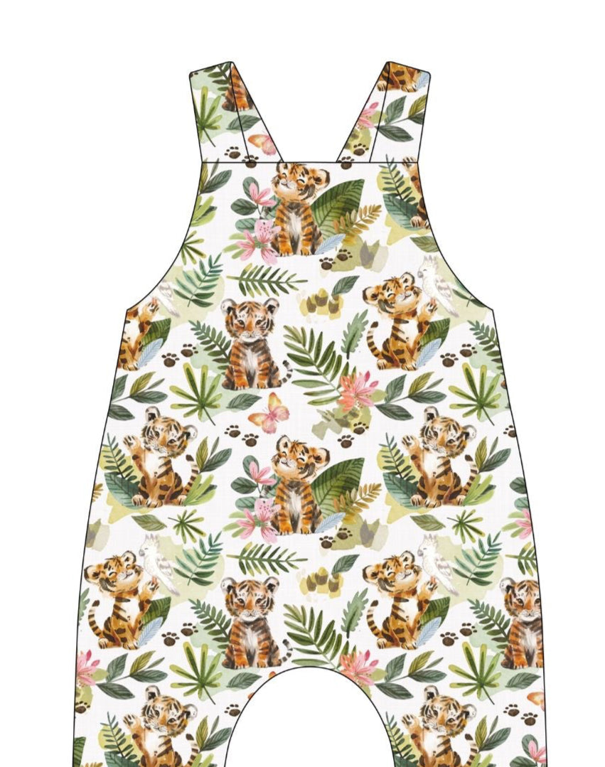 Welcome to the Jungle Short Dungarees