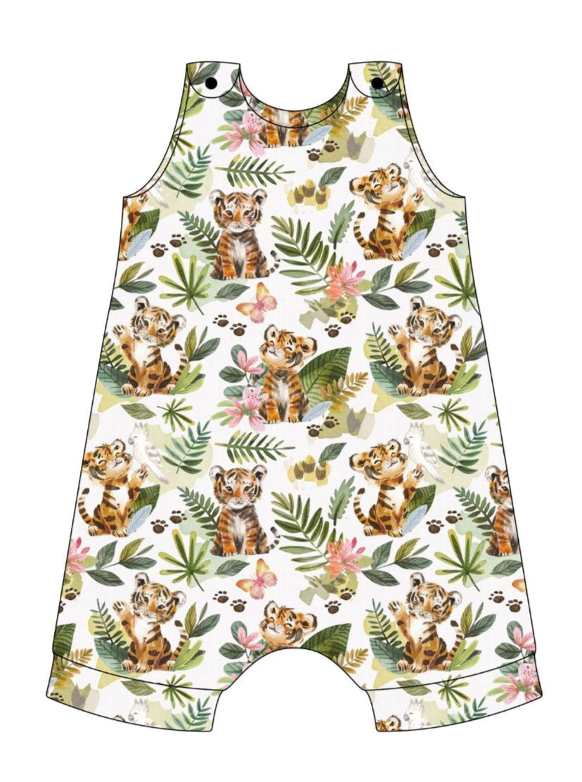 Welcome to the Jungle Short Romper