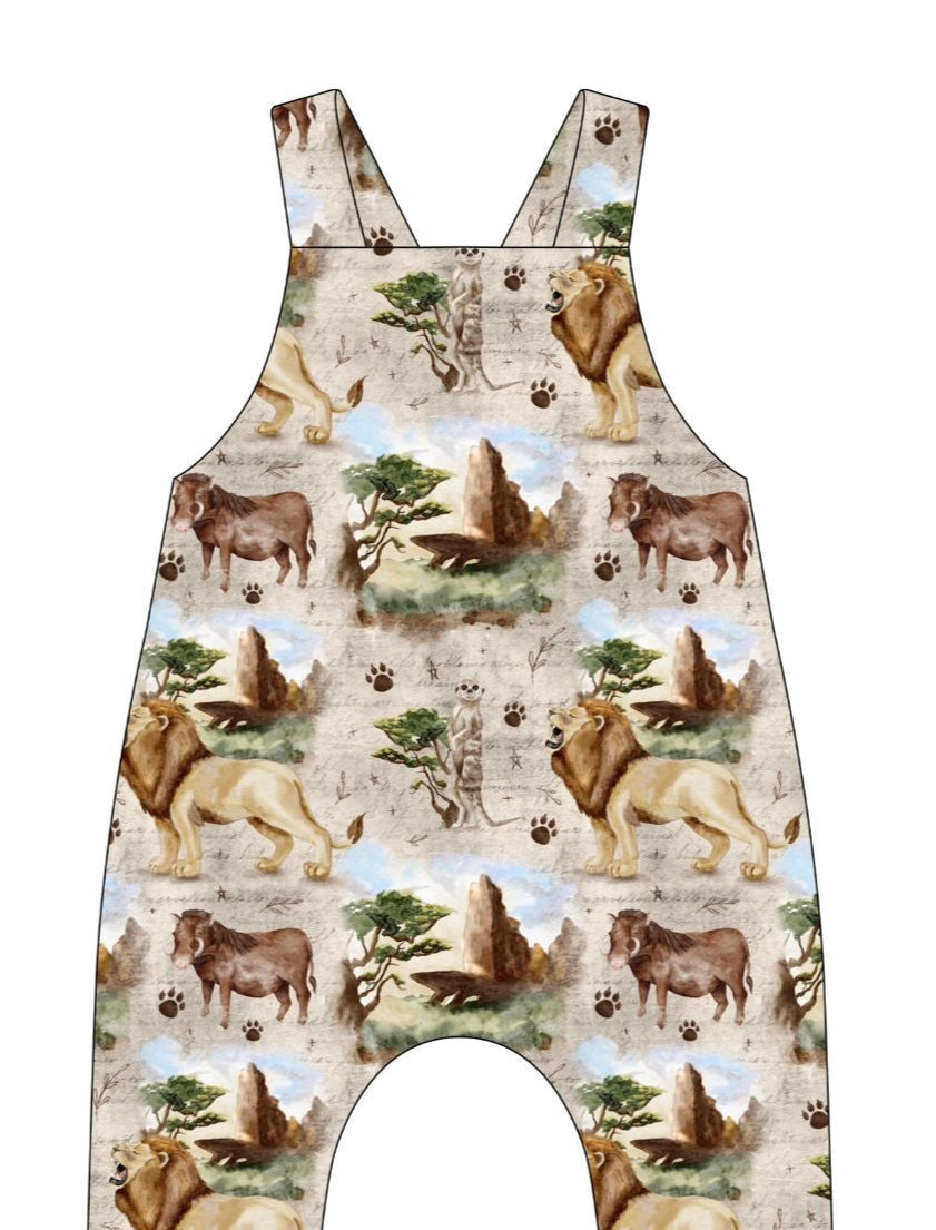 Savanna Stories Short Dungarees