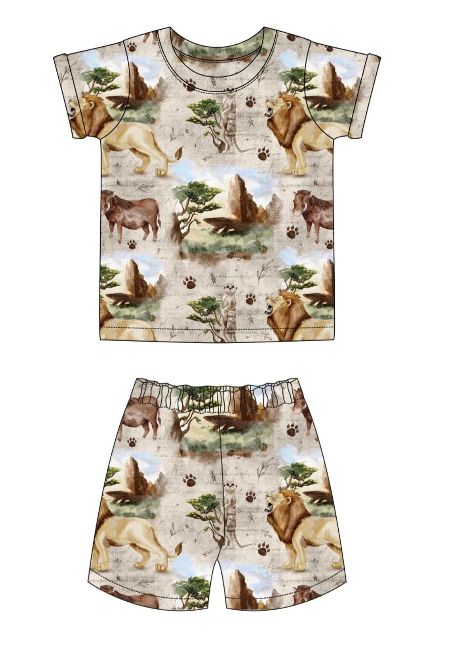 Savanna Stories Short Pyjamas