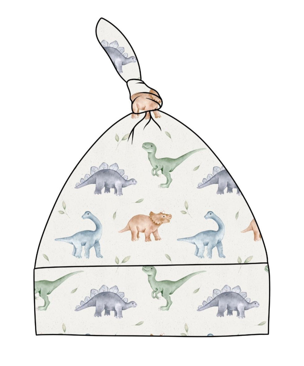 Dino Friends Knot Hat