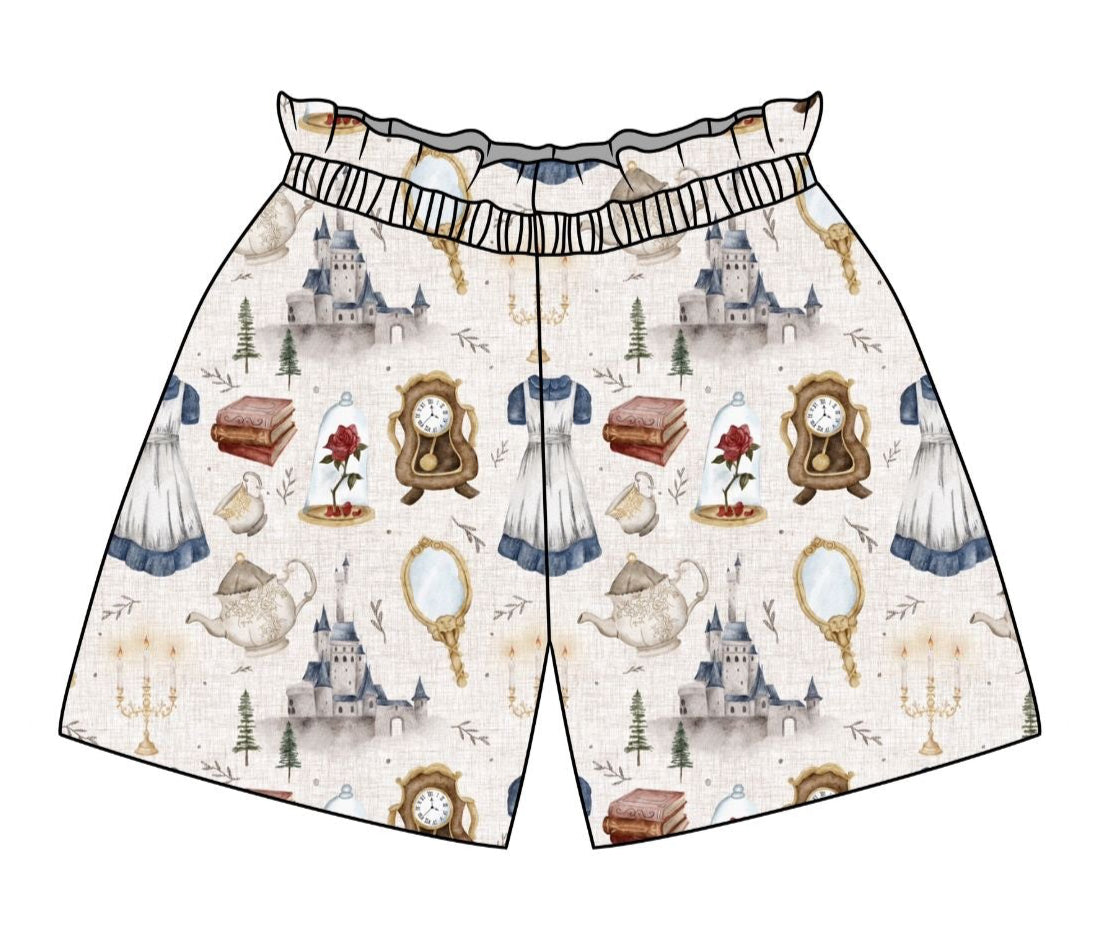 Be our Guest Paperbag Shorts