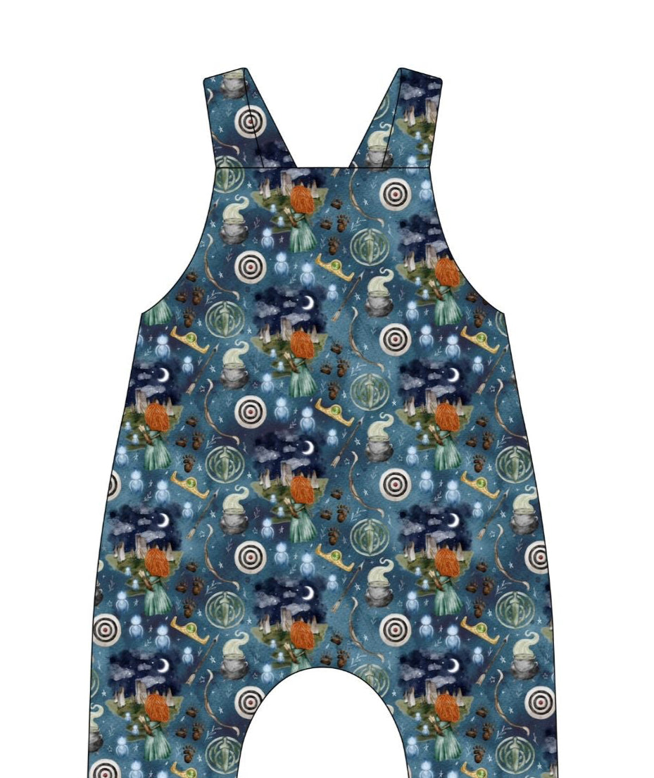 Touch the Sky Short Dungarees