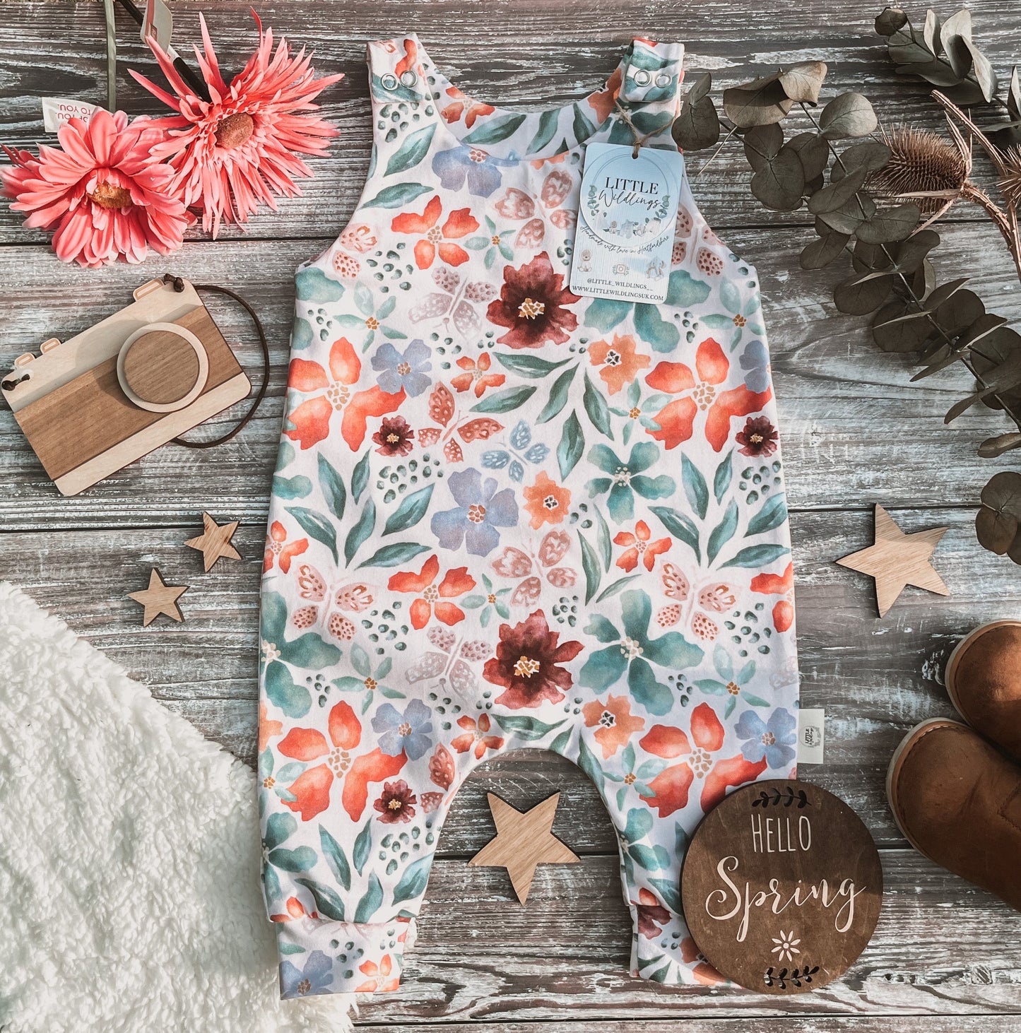 Butterfly Garden Romper