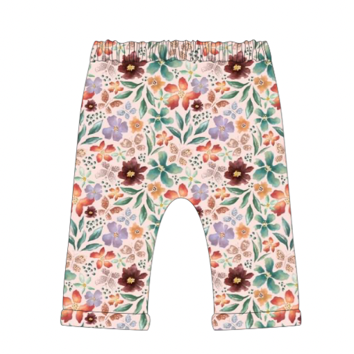 Butterfly Garden Rolled Shorts