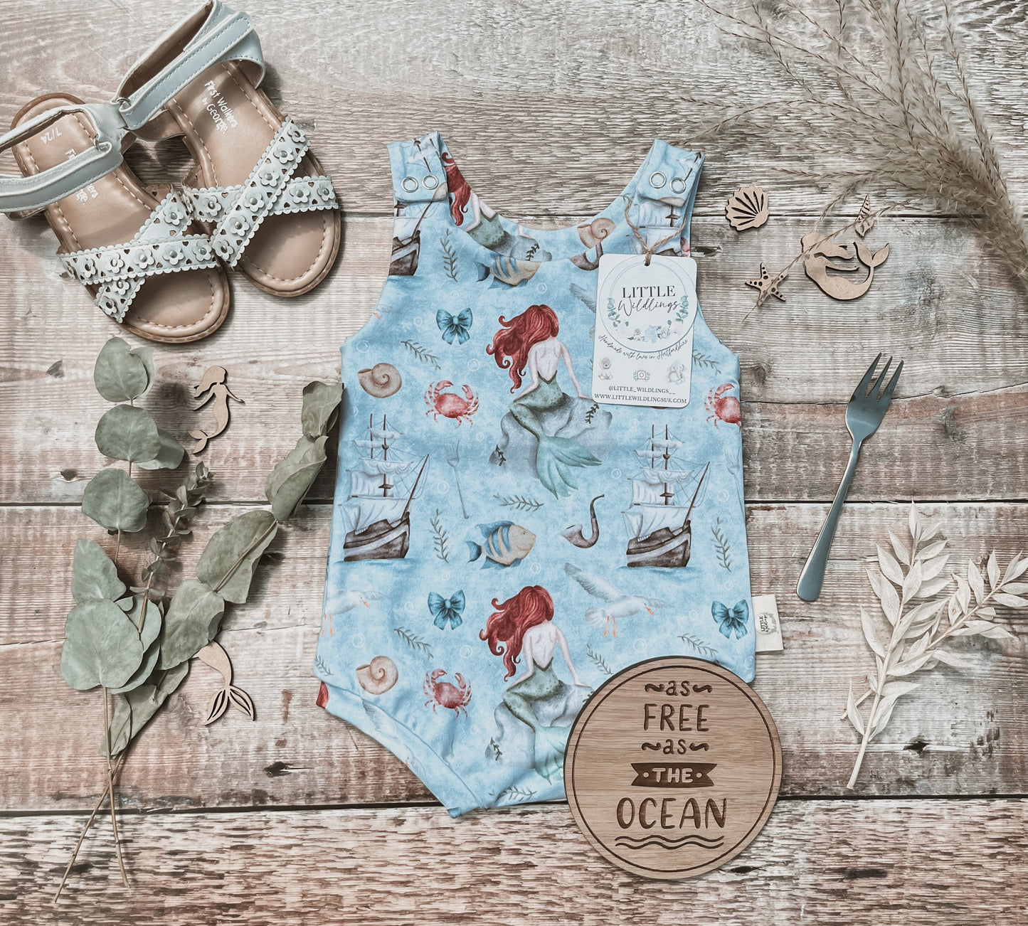 Under the Sea Bloomer Romper