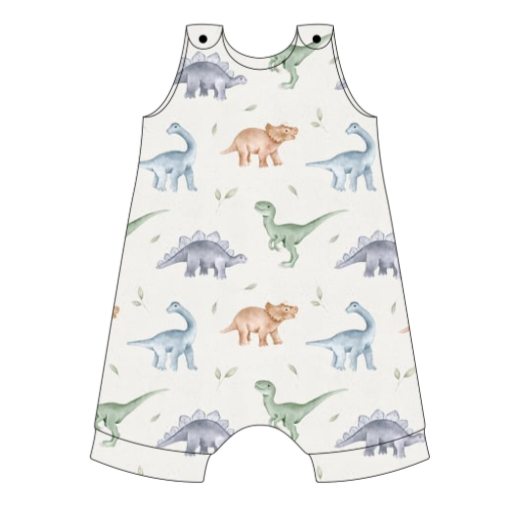 Dino Friends Short Romper