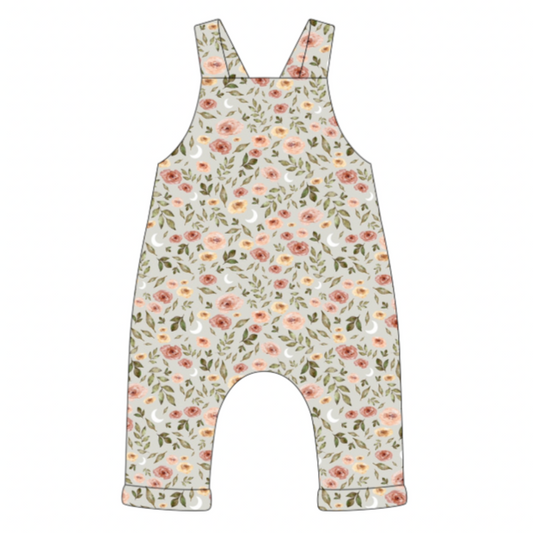 Summer Bloom Dungarees