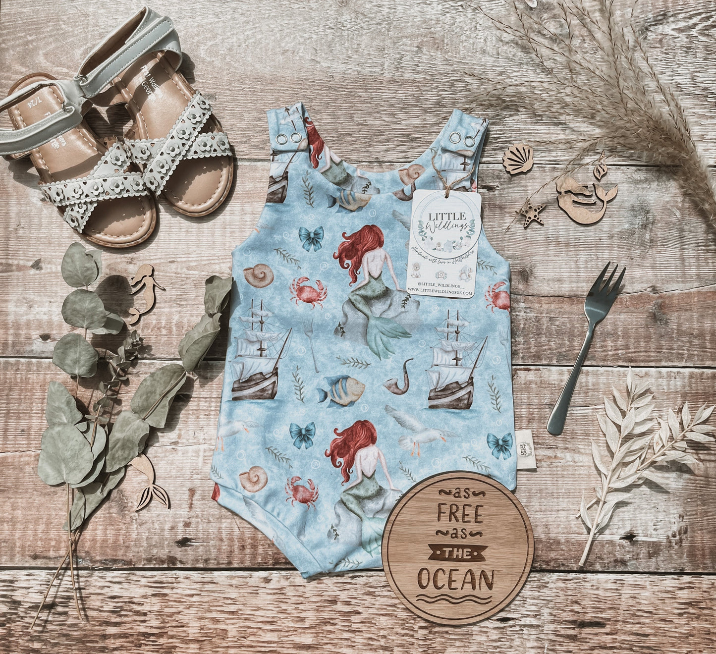 Under the Sea Napa Romper