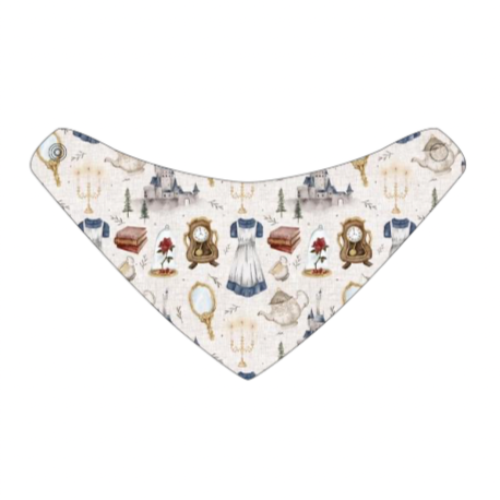 Be Our Guest Bandana Bib