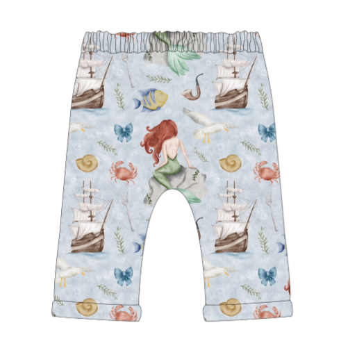 Under the Sea Rolled Shorts