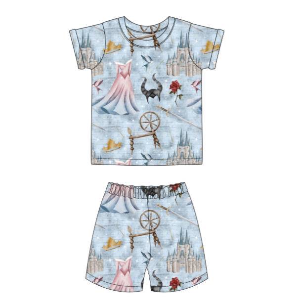 Once Upon a Dream Short Pyjamas