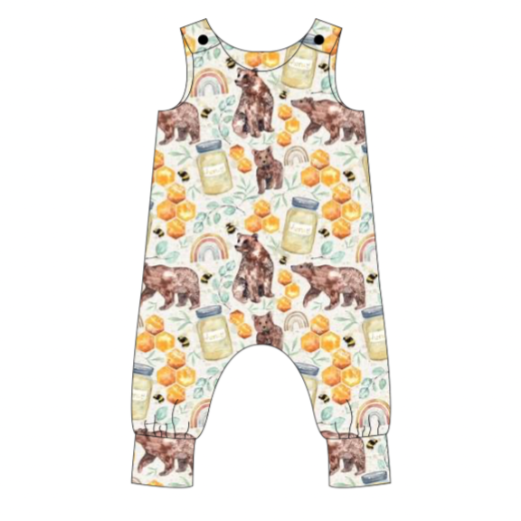 Honey Bear Romper