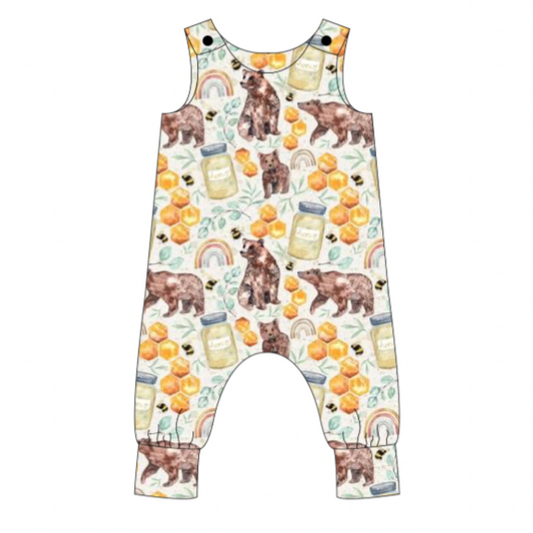 Honey Bear Romper