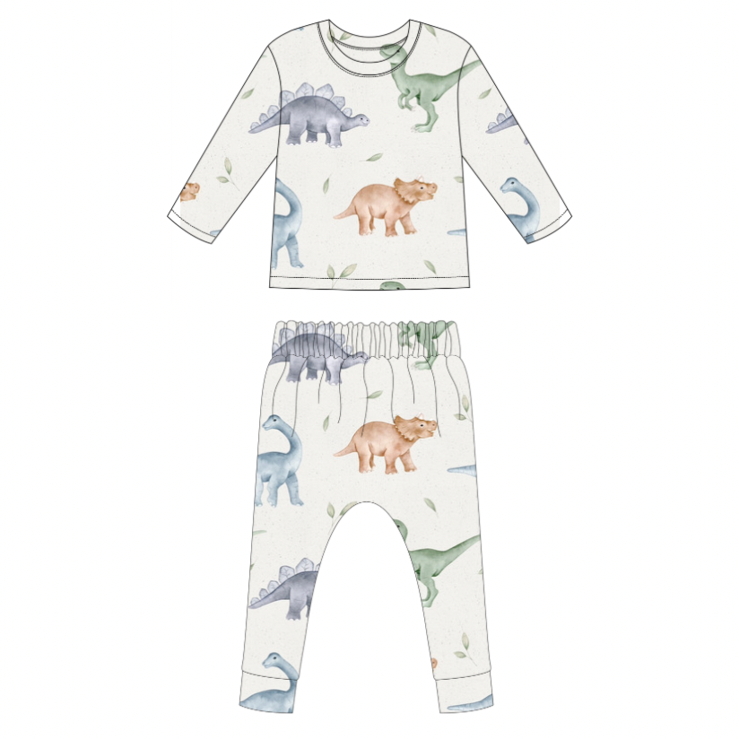 Dino Friends Long Pyjamas