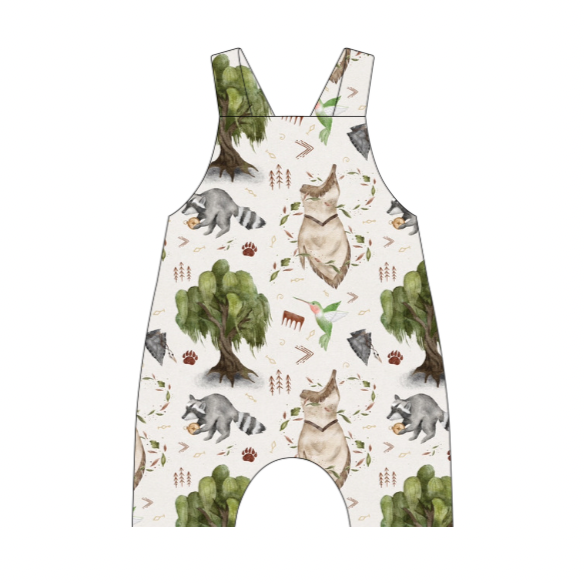 Colours of the Wind Short Dungarees