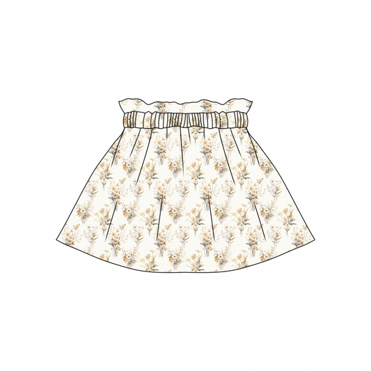 Golden Meadow Paperbag Skirt