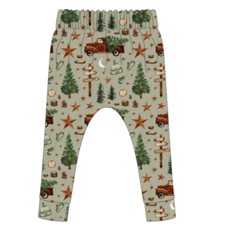 Christmas Tree Farm Slim Leggings
