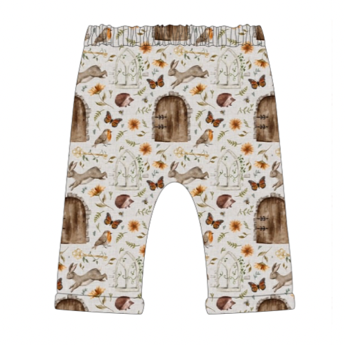 The Secret Garden Rolled Shorts