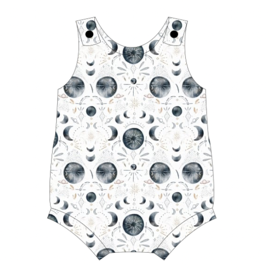 Moon Phases Bloomer Romper