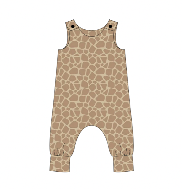 Giraffe's Path Romper