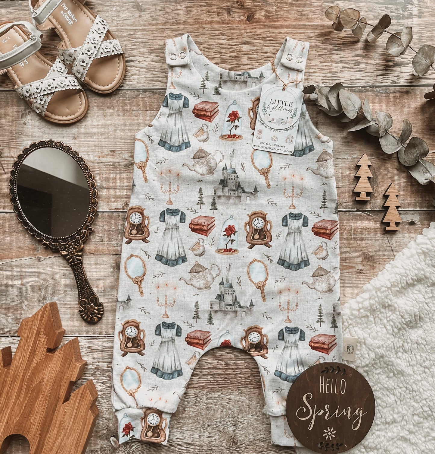 Be Our Guest Short Romper