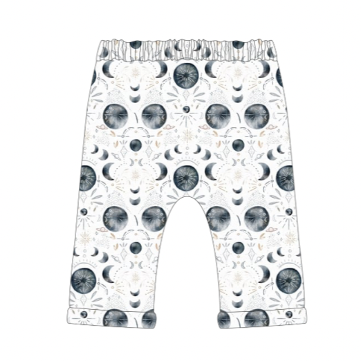 Moon Phases Rolled Shorts