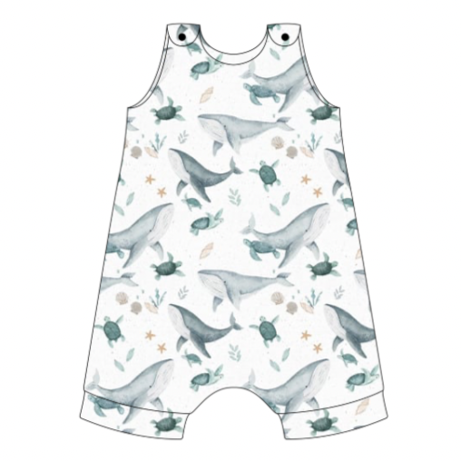 Sea Friends Short Romper