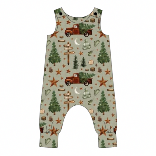 Christmas Tree Farm Romper